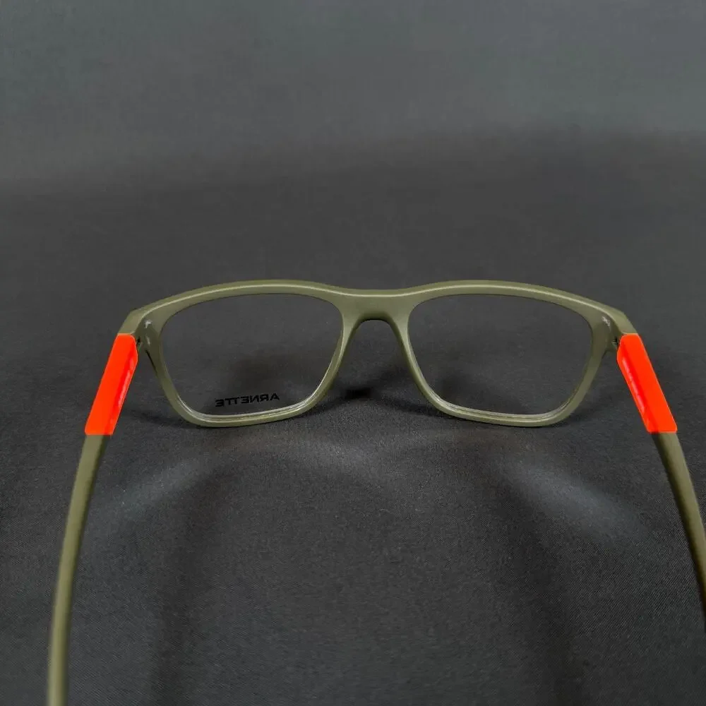 NEW Arnette Wobani AN 7239 2854 54-18 140 Green Orange Sport Eyeglass With Box